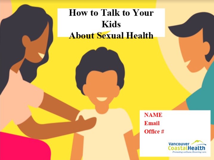 How to talk to your kids about sexual health